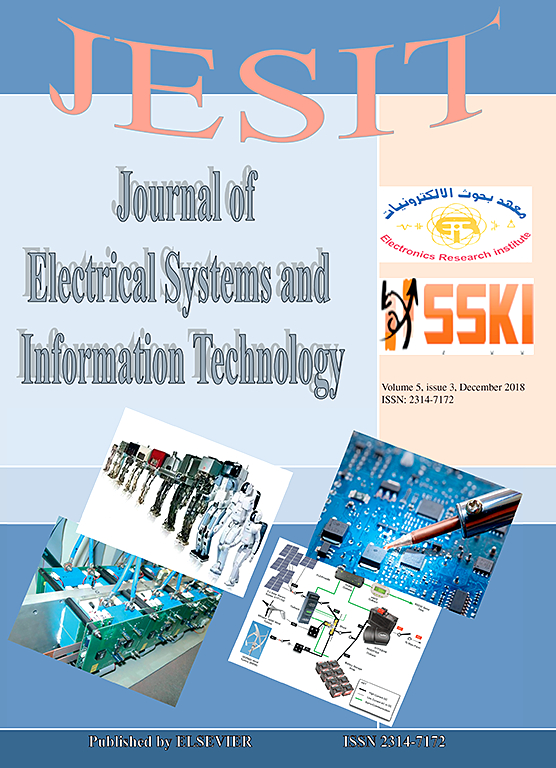 Go to journal home page - Journal of Electrical Systems and Information Technology